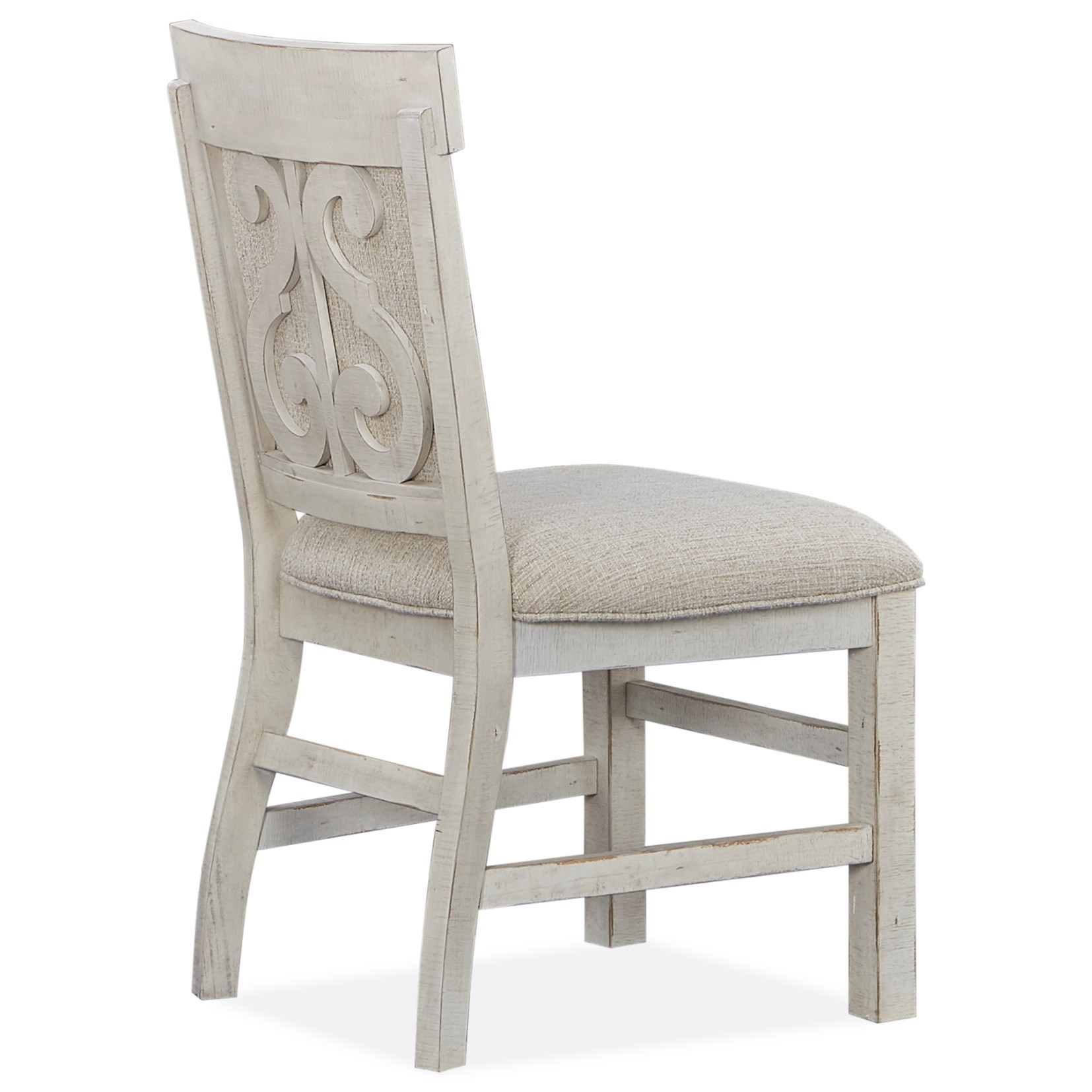Magnussen Home Bronwyn - D4436 Farmhouse Upholstered Dining Side Chair
